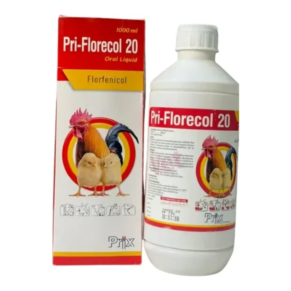 Pri-Florecol 20 poultry veterinary product